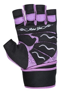 Gants de fitness femme Power System  Rebell Girl Purple XS