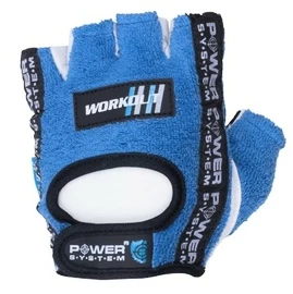 Gants de fitness Power System Fitness Rukavice Workout Blue