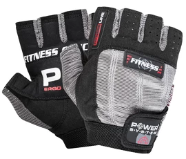 Gants de fitness Power System, noir et gris