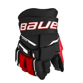 Gants de hockey Bauer Supreme M3 Black/Red Junior