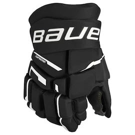 Gants de hockey Bauer Supreme M3 Black/White Junior