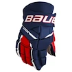 Gants de hockey Bauer Supreme M3 Navy/Red/White Intermediate