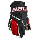 Gants de hockey Bauer Supreme M5PRO Black/Red Intermediate