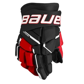 Gants de hockey Bauer Supreme M5PRO Black/Red Intermediate