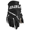 Gants de hockey Bauer Supreme M5PRO Black/White Intermediate