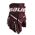 Gants de hockey Bauer Supreme M5PRO Maroon Intermediate