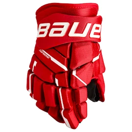 Gants de hockey Bauer Supreme M5PRO Red Junior