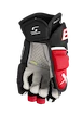 Gants de hockey Bauer Supreme MACH Black/Red Intermediate