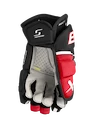 Gants de hockey Bauer Supreme Mach Black/Red Senior
