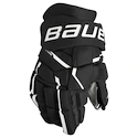 Gants de hockey Bauer Supreme MACH Black/White Senior