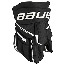 Gants de hockey Bauer Supreme Mach Black/White Youth