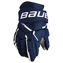 Gants de hockey Bauer Supreme MACH Navy Intermediate 12 pouces