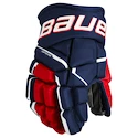 Gants de hockey Bauer Supreme MACH Navy/Red/White Junior