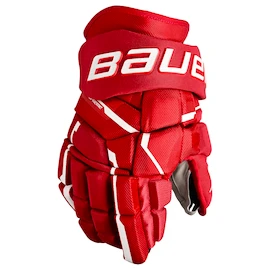 Gants de hockey Bauer Supreme MACH Red Intermediate