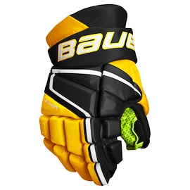 Gants de hockey Bauer Vapor 3X Black/Gold Junior