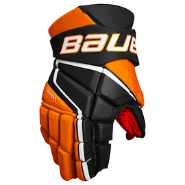 Gants de hockey Bauer Vapor 3X Black/Orange Senior