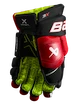 Gants de hockey Bauer Vapor 3X Black/Red Junior
