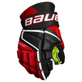 Gants de hockey Bauer Vapor 3X Black/Red Junior