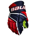 Gants de hockey Bauer Vapor 3X Navy/Red/White Junior