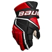 Gants de hockey Bauer Vapor 3X PRO Black/Red Senior