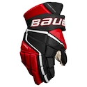 Gants de hockey Bauer Vapor 3X PRO Black/Red Senior