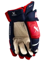 Gants de hockey Bauer Vapor 3X PRO Navy/Red/White Intermediate