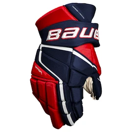 Gants de hockey Bauer Vapor 3X PRO Navy/Red/White Senior