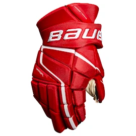 Gants de hockey Bauer Vapor 3X PRO Red Senior