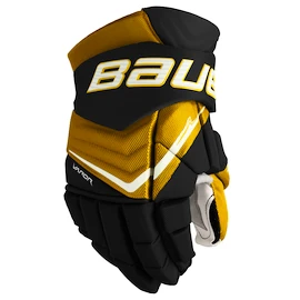 Gants de hockey Bauer Vapor FLYLITE Black/Gold Intermediate