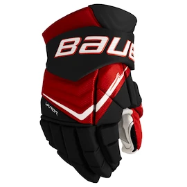 Gants de hockey Bauer Vapor FLYLITE Black/Red Intermediate