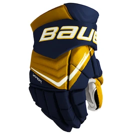 Gants de hockey Bauer Vapor FLYLITE Navy/Gold Senior