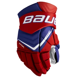 Gants de hockey Bauer Vapor FLYLITE Royal/Red/White Intermediate