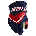 Gants de hockey Bauer Vapor FLYPRO Navy/Red/White Intermediate