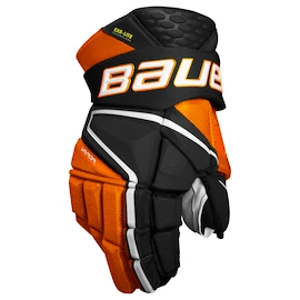 Gants de hockey Bauer Vapor Hyperlite Black/Orange Intermediate