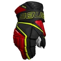 Gants de hockey Bauer Vapor Hyperlite Black/Red/Green Intermediate