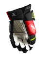 Gants de hockey Bauer Vapor Hyperlite Black/Red/Green Senior