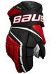 Gants de hockey Bauer Vapor Hyperlite Black/Red Senior