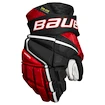 Gants de hockey Bauer Vapor Hyperlite Black/Red Senior