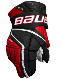 Gants de hockey Bauer Vapor Hyperlite Black/Red Senior