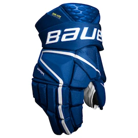 Gants de hockey Bauer Vapor Hyperlite Blue Intermediate