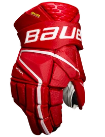 Gants de hockey Bauer Vapor Hyperlite Red Intermediate