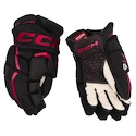 Gants de hockey CCM JetSpeed FT6 Black/Red  15 pouces