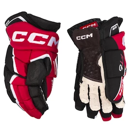 Gants de hockey CCM JetSpeed FT6 Black/Red/White Junior