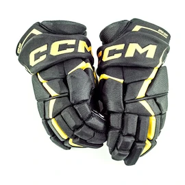 Gants de hockey CCM JetSpeed FT6 Black/Sunflower Junior