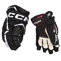 Gants de hockey CCM JetSpeed FT6 Black/White  10 pouces