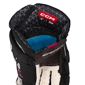 Gants de hockey CCM JetSpeed FT6 Black/White Senior