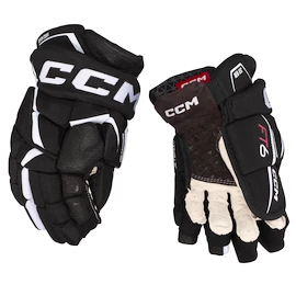 Gants de hockey CCM JetSpeed FT6 Black/White Senior