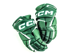 Gants de hockey CCM JetSpeed FT6 Dark Green/White Junior