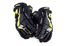 Gants de hockey CCM JetSpeed FT6 Pro Black/Sunflower Junior