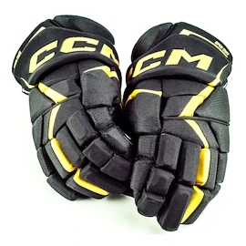 Gants de hockey CCM JetSpeed FT6 Pro Black/Sunflower Senior